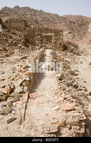 Römische Stadt von Mons Claudianus, Östliche Wüste, Ägypten Stockfoto