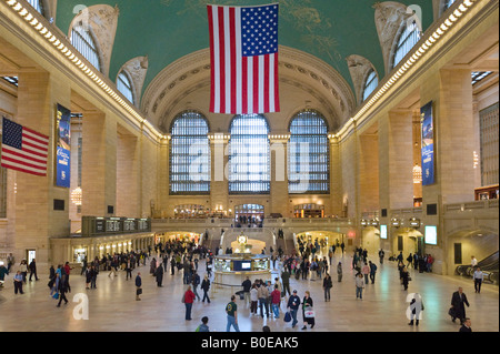 Haupthalle im Grand Central Terminal, Manhattan, New York City Stockfoto