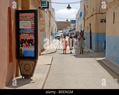 Streetlife in Marokko Stockfoto