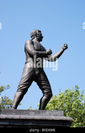 William Perry, The Tipton Slasher, Statue, Tipton, West Midlands, England, UK Stockfoto