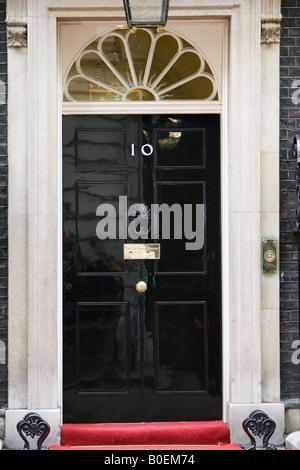 Number 10 Downing Street-offizielle Homepage des britischen Premierministers London Vereinigtes Königreich Stockfoto