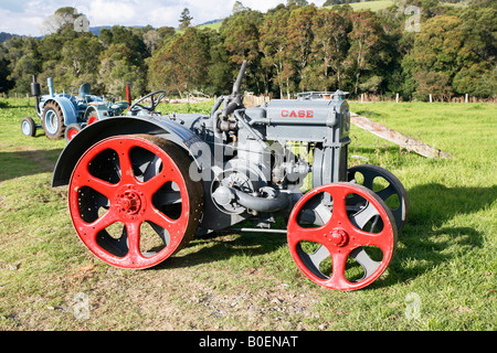 Antiken und Oldtimer-Traktoren Stockfoto