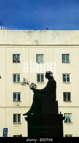 Statue von Copernicus polnischen Astrologen Warschau Polen Stockfoto