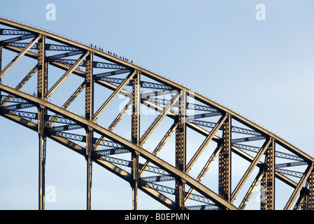 Sydney Bridge climb - Sydney, New South Wales, Australien Stockfoto