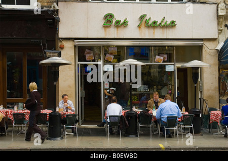 Bar Italia in Soho London UK Stockfoto