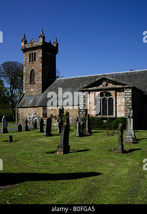 Dirleton Kirche, Dirleton, East Lothian, Schottland, UK, Europa Stockfoto