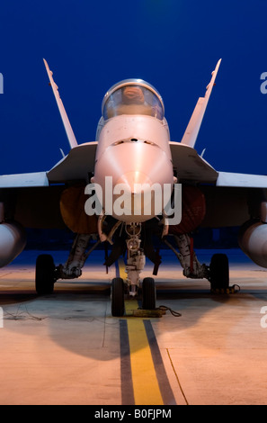 Spanische Luftwaffe F18 Stockfoto