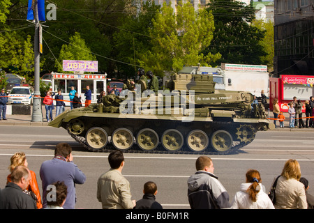 Militärparade in Moskau 08 05 2008 Stockfoto