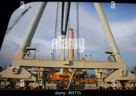 Fincantieri - Monfalcone Friuli-Nord-Italien Stockfoto