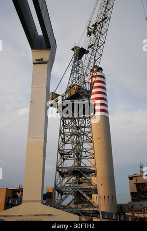 Fincantieri - Monfalcone - Friaul VG Nord-Italien Stockfoto