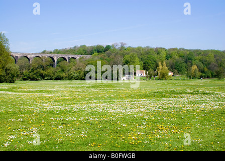 Porthkerry Parken Barry Vale von Glamorgan-Süd-wales Stockfoto