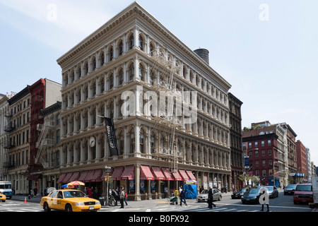 Haughwout Gebäude, Broadway Cast Iron District, Soho, Manhattan, New York City Stockfoto