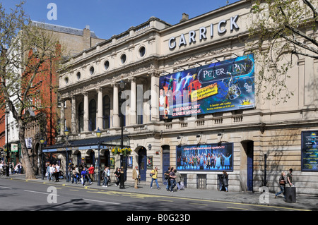 Garrick Theatre Charing Cross Road London zeigt Peter Pan Stockfoto