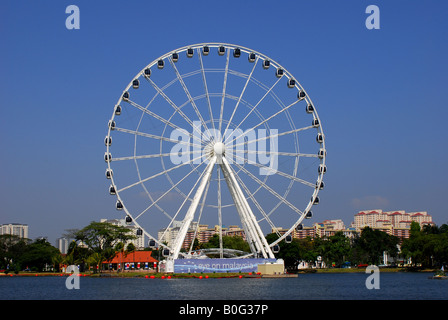 Riesenrad, Titiwangsa See, Kuala Lumpur, Malaysia Stockfoto