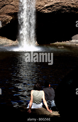 Nam Tok Haew Suwat Wasserfall Khao Yai Nationalpark Stockfoto