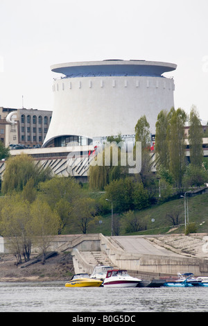 Schlacht von Stalingrad Panorama Museum am Ufer der Wolga, Volgograd (ehemals Stalingard), Russland, Russische Föderation Stockfoto