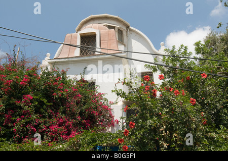 Israel Tel Aviv Neve Tzedek Shimon Rokah Haus Baujahr 1887 Rokah Straße Nr. 24 Stockfoto