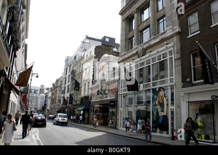 alten Bond street Mayfair London uk 2008 Stockfoto