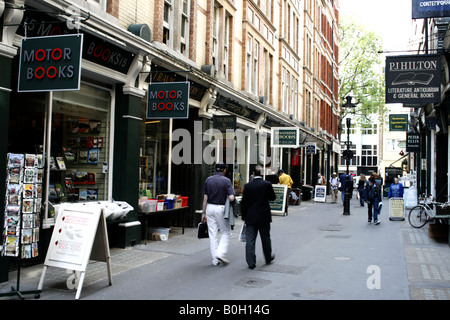 Cecil Court St Martins Lane London uk Stockfoto