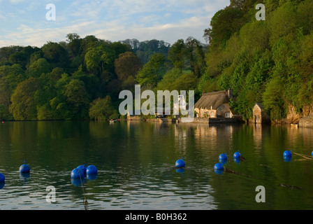 Schmuggler Cottage Dittisham South Devon England UK Stockfoto