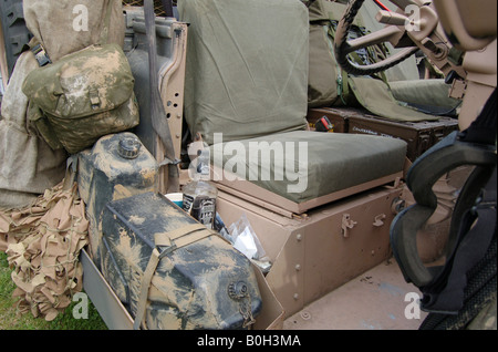 Pink Panther Militärfahrzeug bei Land Rover 60. Jahrestag Gaydon Wawickshire Stockfoto