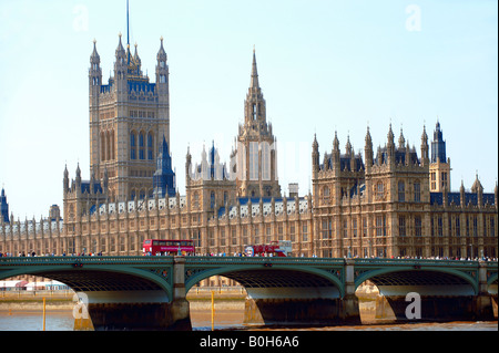 Big Ben und den Houses of Parliament - London Stockfoto