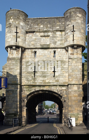 Bootham Bar, York, North Yorkshire, England Stockfoto