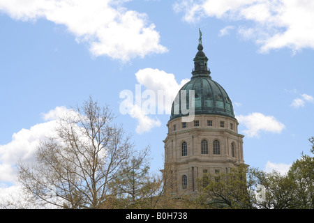 Kansas State Capitol Building in Topeka Stockfoto