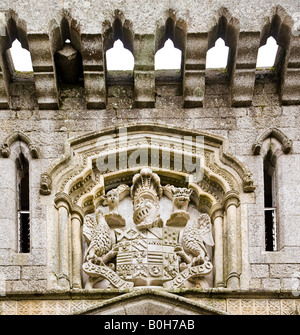 Haben Grove Lodge Eingang Co. Carlow, Irland Stockfoto