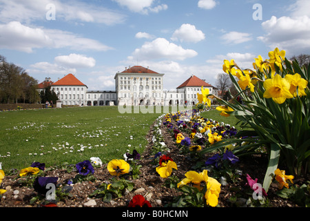 Schloss Nymphenburg, München, Bayern, Deutschland Stockfoto