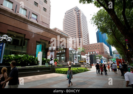 Takashima Einkaufszentrum Orchard Road, Singapur, Südostasien Stockfoto