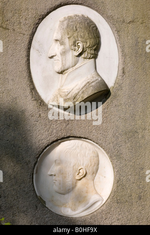 Grab von Johann Georg von Dillis 1759-1841, Landschaft Maler, Alter Suedfriedhof Friedhof, München, Bayern, Deutschland Stockfoto