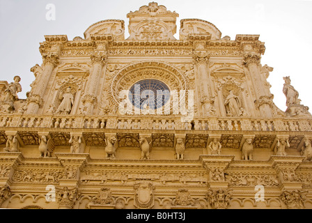 Barockbau, Lecce, Apulien, Süditalien, Europa Stockfoto