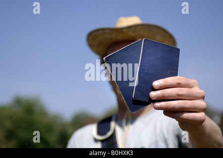 Visum zum Arbeiten und Leben im Vereinigten Königreich 12 05 2008 Stockfoto