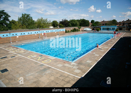 Charlton Lido in Hornfair Park, Charlton, London Stockfoto