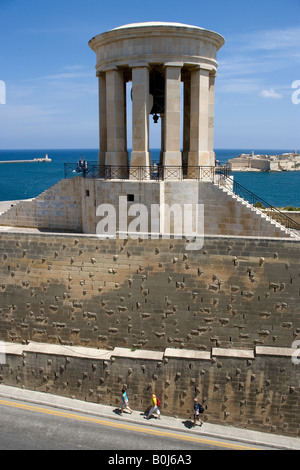 Siege Bell Memorial Valletta Malta Stockfoto