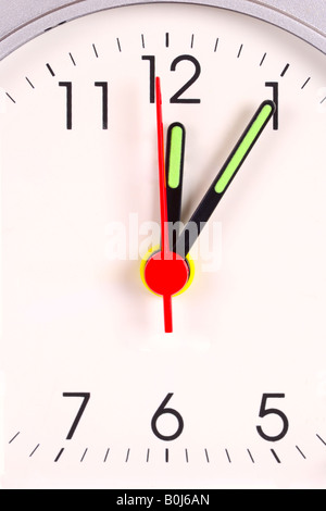 12:05 Stockfoto