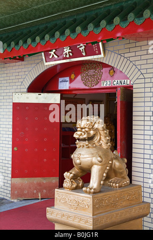 Mahayana buddhistischen Tempel in Chinatown Lower Manhattan New York City New York USA Stockfoto