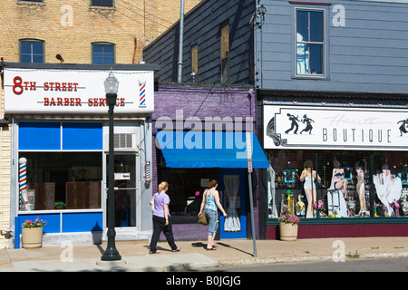 8th Street Fargo North Dakota USA Stockfoto