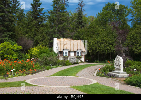 Englischer Garten in Assiniboine Park Winnipeg Manitoba Kanada Stockfoto