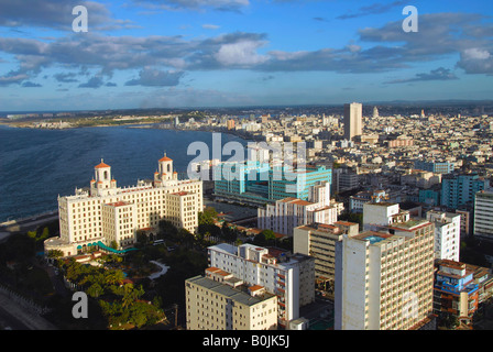 Blick auf die Skyline von Havanna, Kuba Stockfoto