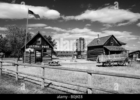 Vier Winde Handelsposten St. Ignatius Missoula Region Montana USA Stockfoto