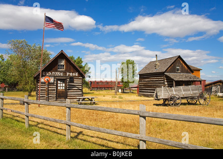 Vier Winde Handelsposten St. Ignatius Missoula Region Montana USA Stockfoto