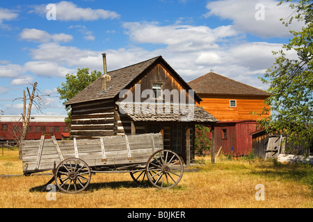 Vier Winde Handelsposten St. Ignatius Missoula Region Montana USA Stockfoto