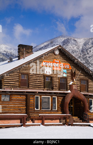 Im Museum Club historische Route 66 Flagstaff Arizona USA Stockfoto