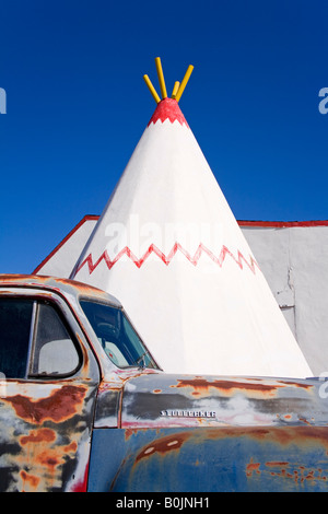 Wigwam Motel Holbrook City-Route 66-Arizona-USA Stockfoto