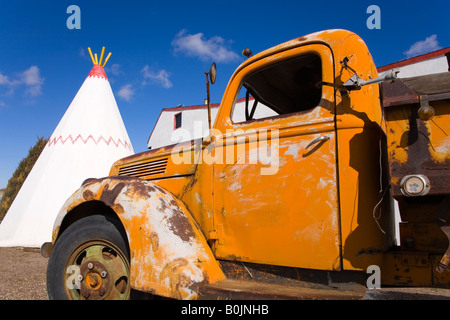 Wigwam Motel Holbrook City-Route 66-Arizona-USA Stockfoto