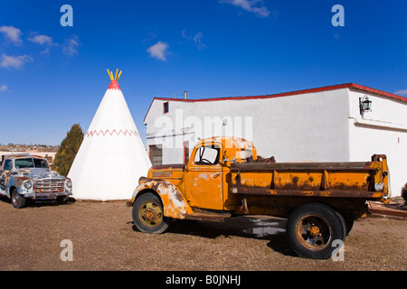 Wigwam Motel Holbrook City-Route 66-Arizona-USA Stockfoto