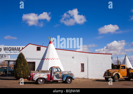 Wigwam Motel Holbrook City-Route 66-Arizona-USA Stockfoto