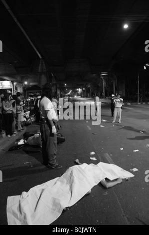 Leben und sterben in bkk Stockfoto